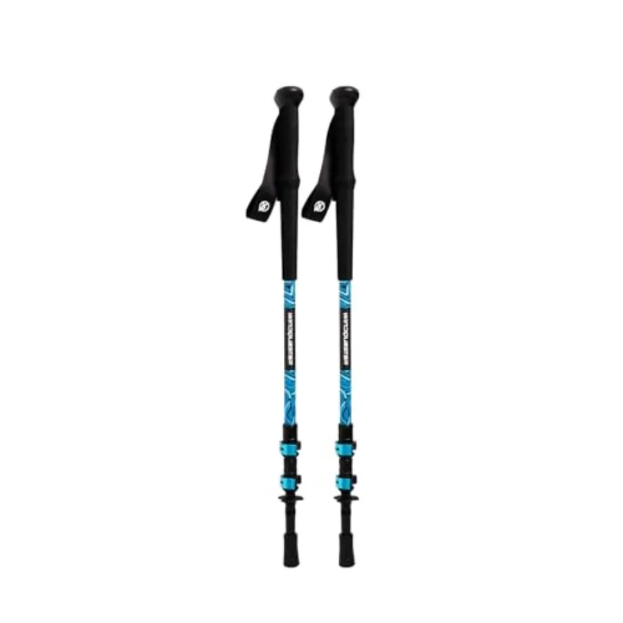 

Strider X Carbon Fiber Trekking Poles Adjustable Lightweight Hiking Poles with Quick Lock Compact for Backpacking Camping and T