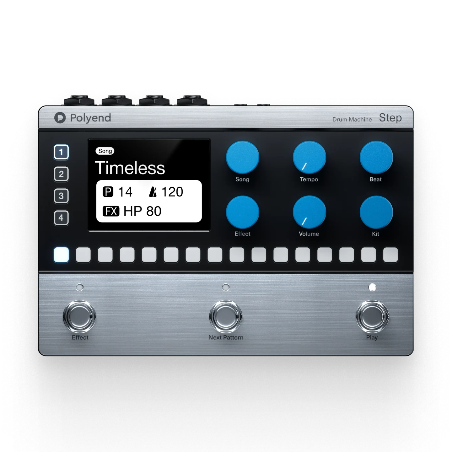 

Polyend Step Drum Machine Rhythm Pedal BeatBuddy