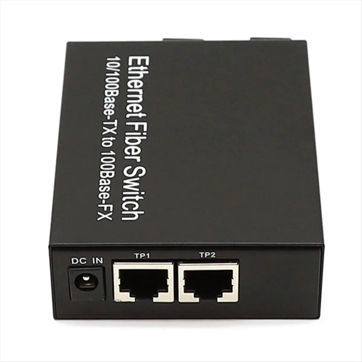 ♬◤Popular Style  ◥100M 2 Fiber Ports 2 RJ45 Port Fiber Converter 1310nm/1550nm Single Mode Simplex 20km SC Fibra Optical Convers
