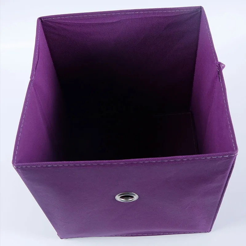 1pc No Lid Storage Box Fabric Storage Box Foldable Organiser Storage Shenanigans