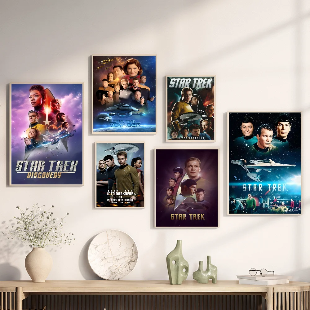 

TV S-Star T-Trek DIY Sticky Poster Fancy Wall Sticker For Living Room Bar Decoration Wall Decor