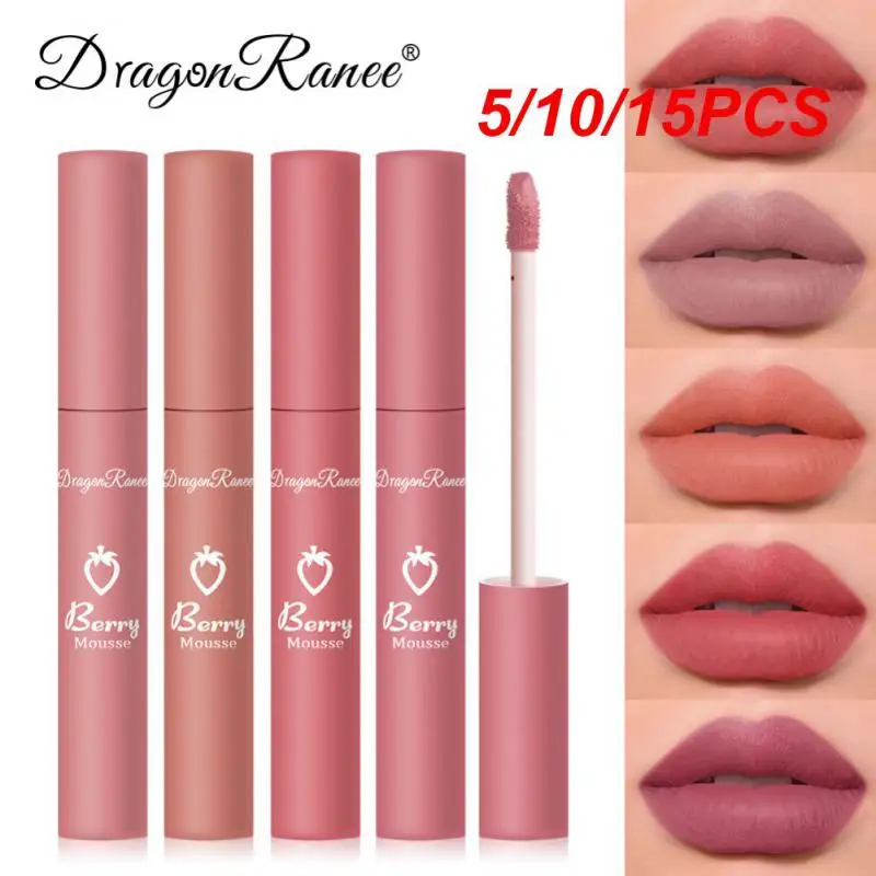 

5/10/15PCS Lip Gloss Lip Tint Lip Makeup Velvet Matte Lip Glaze Cosmetics Liquid Lipstick Lipgloss Free Shipping Beauty