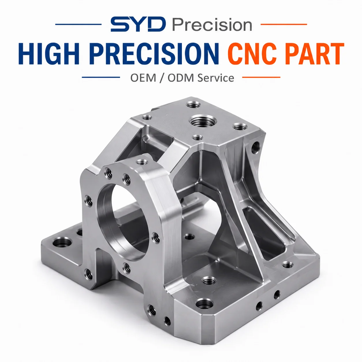 Custom CNC Machined Metal Parts OEM Aluminum Prototype Components for Robotics Equipment