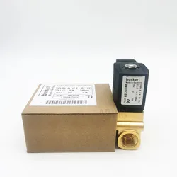 Zawór elektromagnetyczny Burkert 00134590 zawór dwukierunkowy 5404 serii G1/2 śruba wzór 24V napięcie