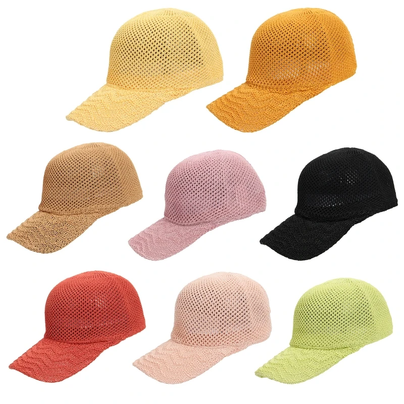 

Trendy Peaked Mesh for Sun Hat Breathable Baseball Casual Adjustable Duck Tongue Hat for Outdoors Activitie