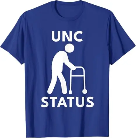 UNC Status Lustiges Meme-T-Shirt für alte Menschen Y2k UNC Era Sarkastischer Witz Spruch T-Shirt Neuheit Geschenk Personalisierte Streetwear Kleidung Top – Detail 4