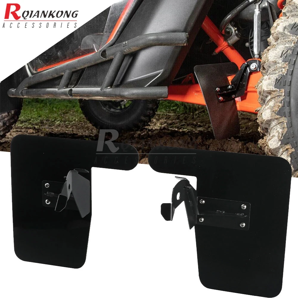 UTV OEM Trailing Arms Mud Flaps Fender Mudguard For Can-Am Maverick X3 MAX Turbo R RS RR XRS/XRC/XMR 2020 2021 2022 2023 2024