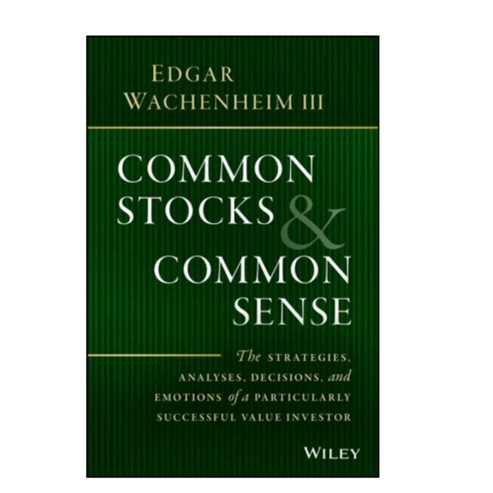 

Common Stocks And Common Sense