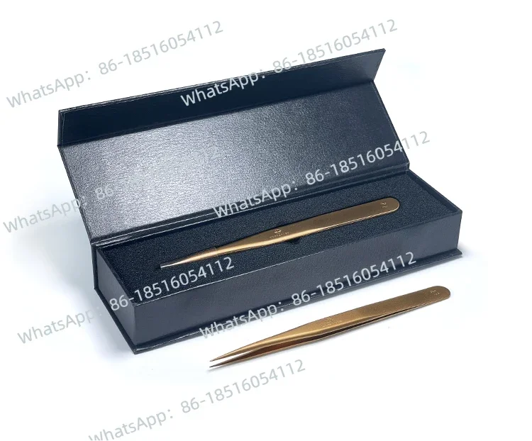 non-magnetic-phosphor-bronze-forceps-anti-slip-fastening-pointed-nose-clip-special-precision-tool-for-watch-pliers