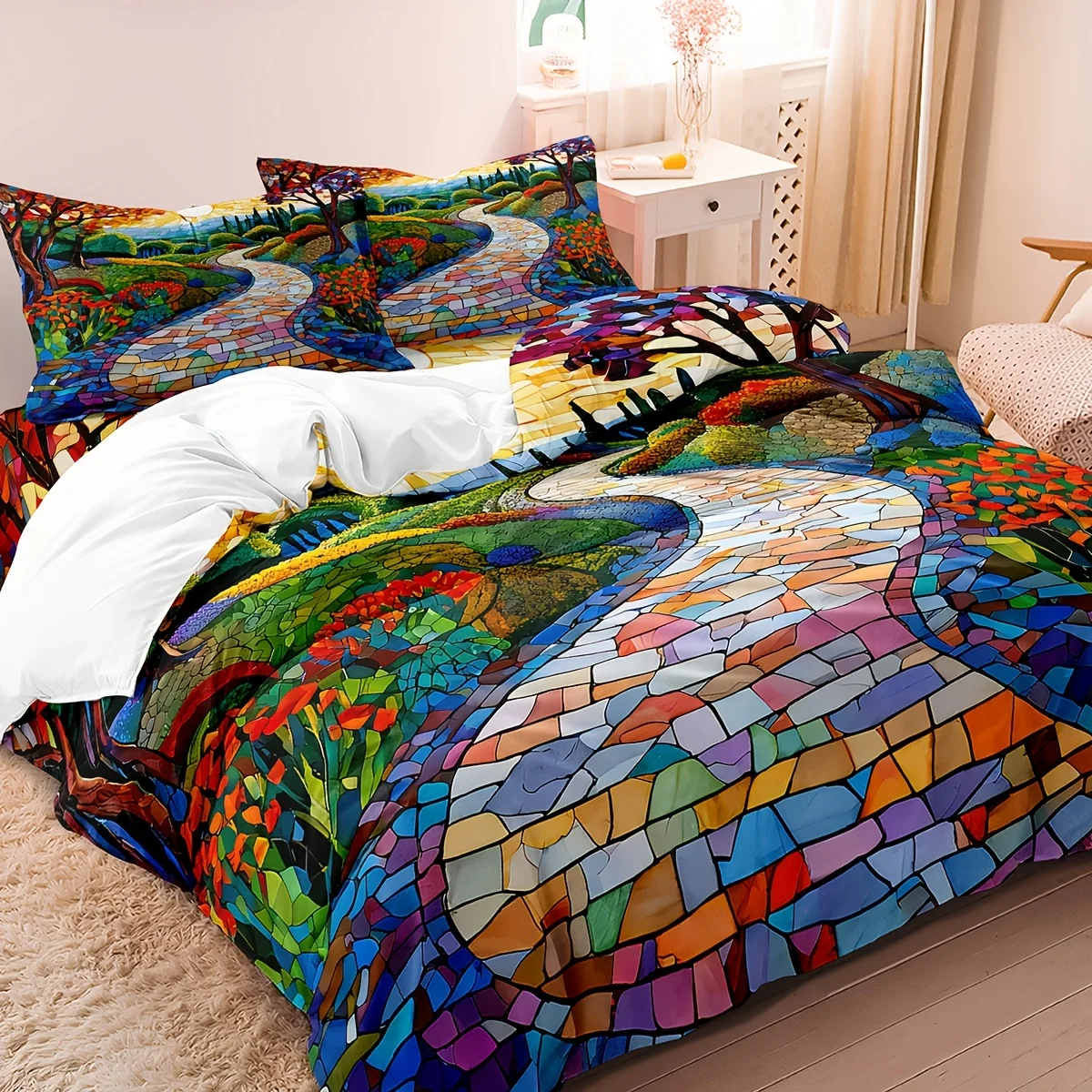 set-copripiumino-campagna-3-pezzi-1-copripiumino-2-federe-senza-inserto-incluso-set-biancheria-da-letto-morbida-e-traspirante