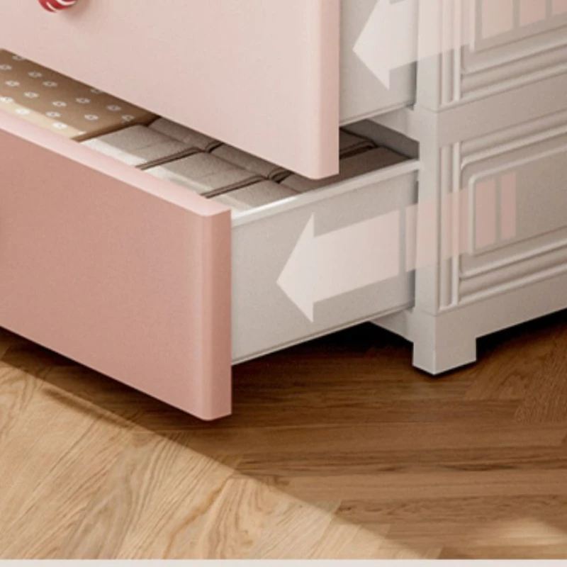 #Shelves Plastic Children Wardrobes Storage Cabinet Organizer Girls Children Wardrobes Closet Placard Enfant Furniture MR50CW