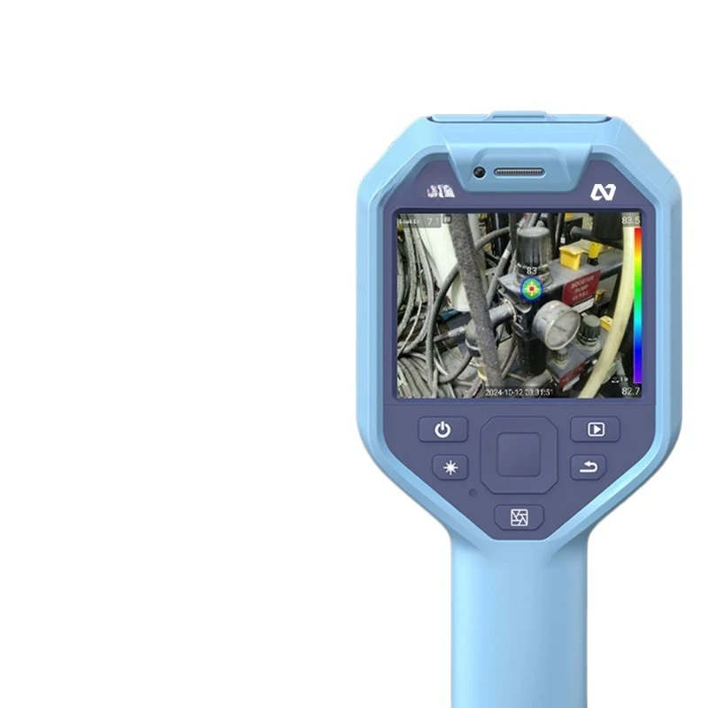 Handheld audio camera, gas leak detector, compressed air equipment