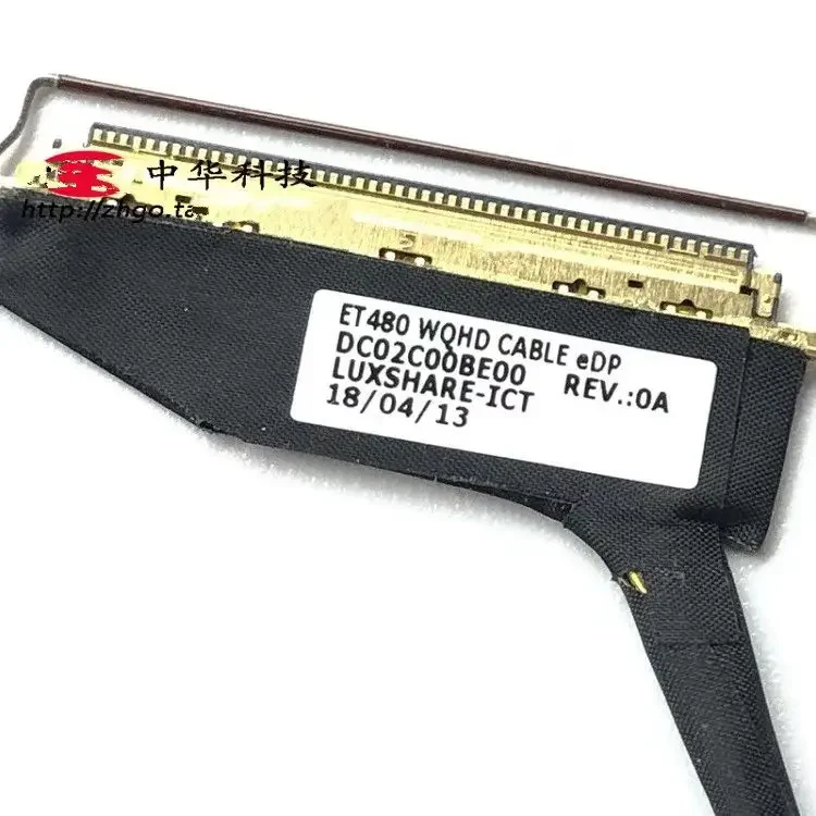 New Original LCD Cable WQHD LCD Cable for ThinkPad T480 ET480 FRU 01YR503 DC02C00BE00 DC02C00BE20