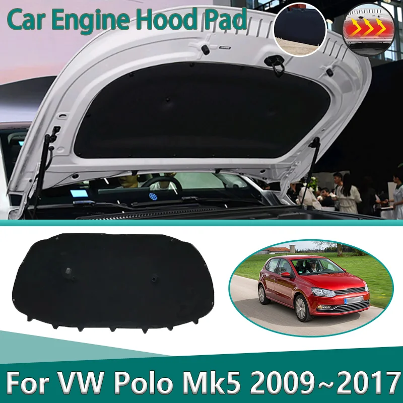 

Car Heat Insulation Cotton For Volkswagen VW Scirocco MK3 2008~2017 Engine Hood Pad Sound Mat Cover Accessories 2009 2010 2015