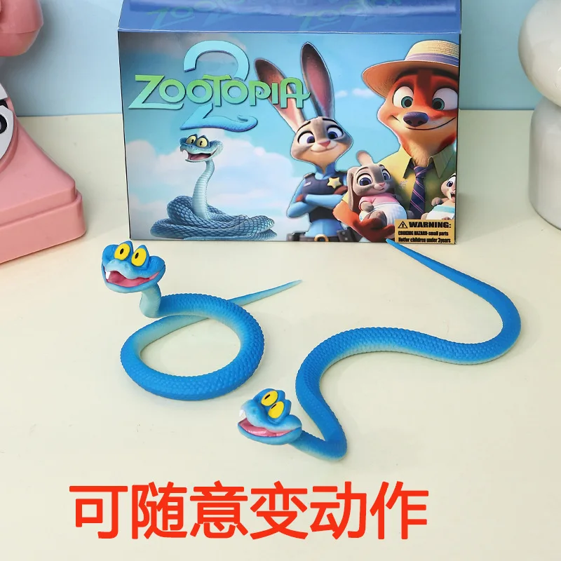 Zootopia 2, Aufstieg der Nicht-Mamaschen, Gary Snake, animiertes Cartoon-Modell, bewegliche Gelenkfiguren, Dekoration, Ornament, Spielzeug, Geschenk