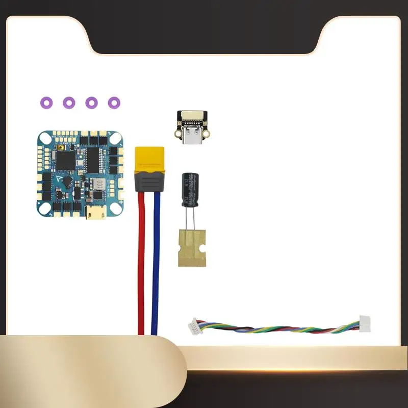

F4126 AIO F411 Baro Current Sensor Blackbox Flight Controller BLHELIS 20A/40A 4In1 ESC 25.5X25.5Mm For FPV Freestyle Parts (A)-N