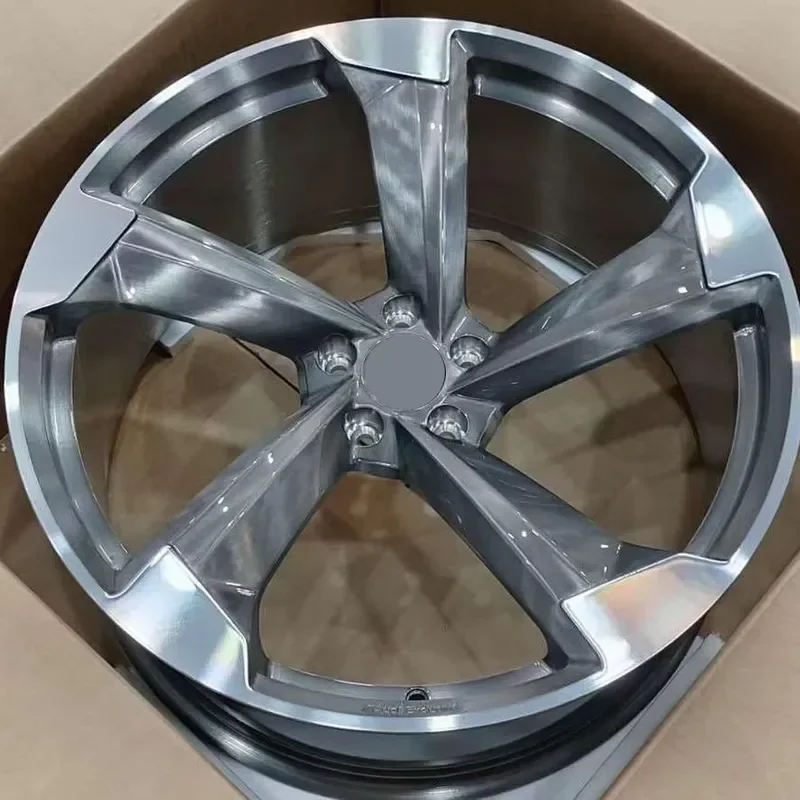 i Brush Grey 5x114.3 5x112 Forged Wheels Rims for
