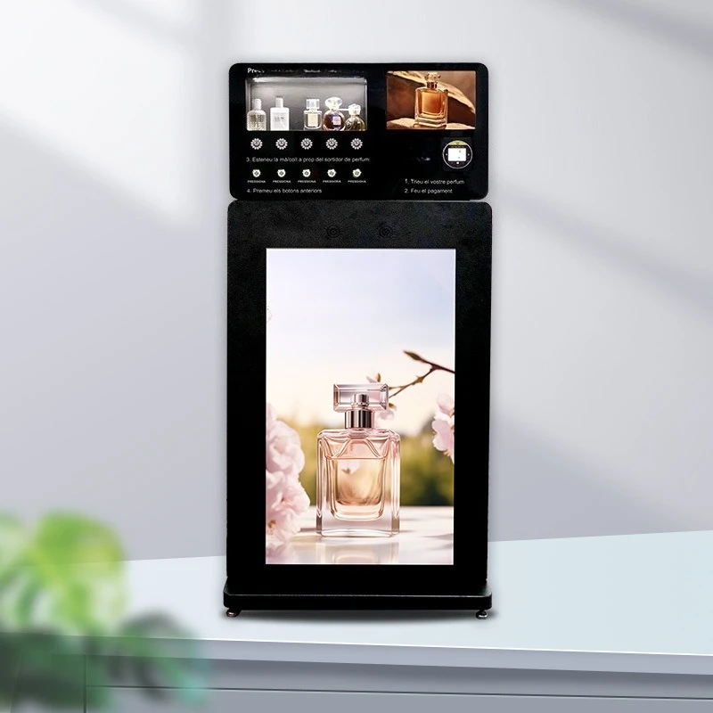 

Automatic spray self-service vending cabinet intelligent AI small perfume vending machine unmanned vertical intelligent vending