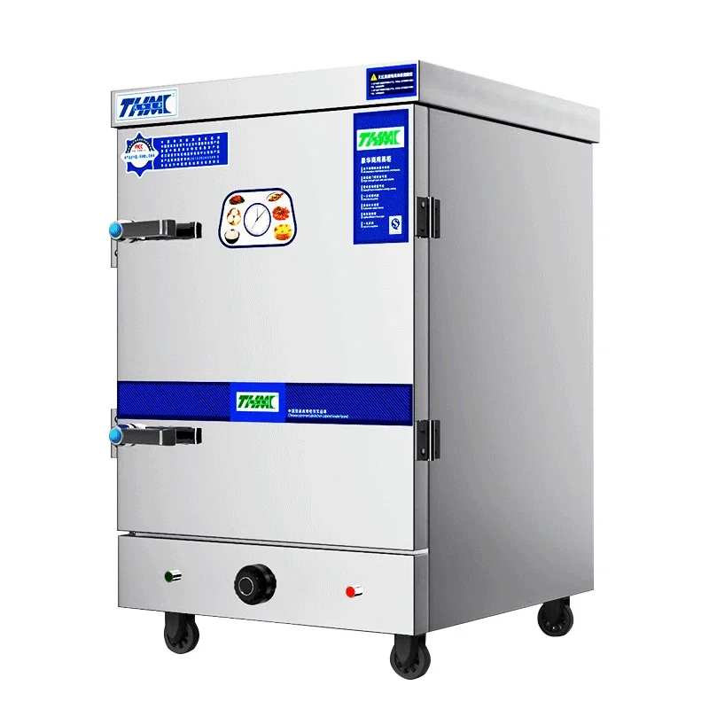 خزانة بخار كهربائي عالي الجودة صندوق بخار البيض للطعام مكون من 6 طبقات باخرة كهربائية تجارية مكونة من 6 أطباق جهاز طهي الأرز بالبخار