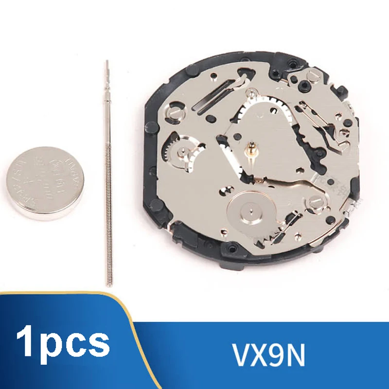 

Repair and Replacement Parts for The New Original VX9N Movement 6hands 6/9/12 Small Second Watch Movement in Japan