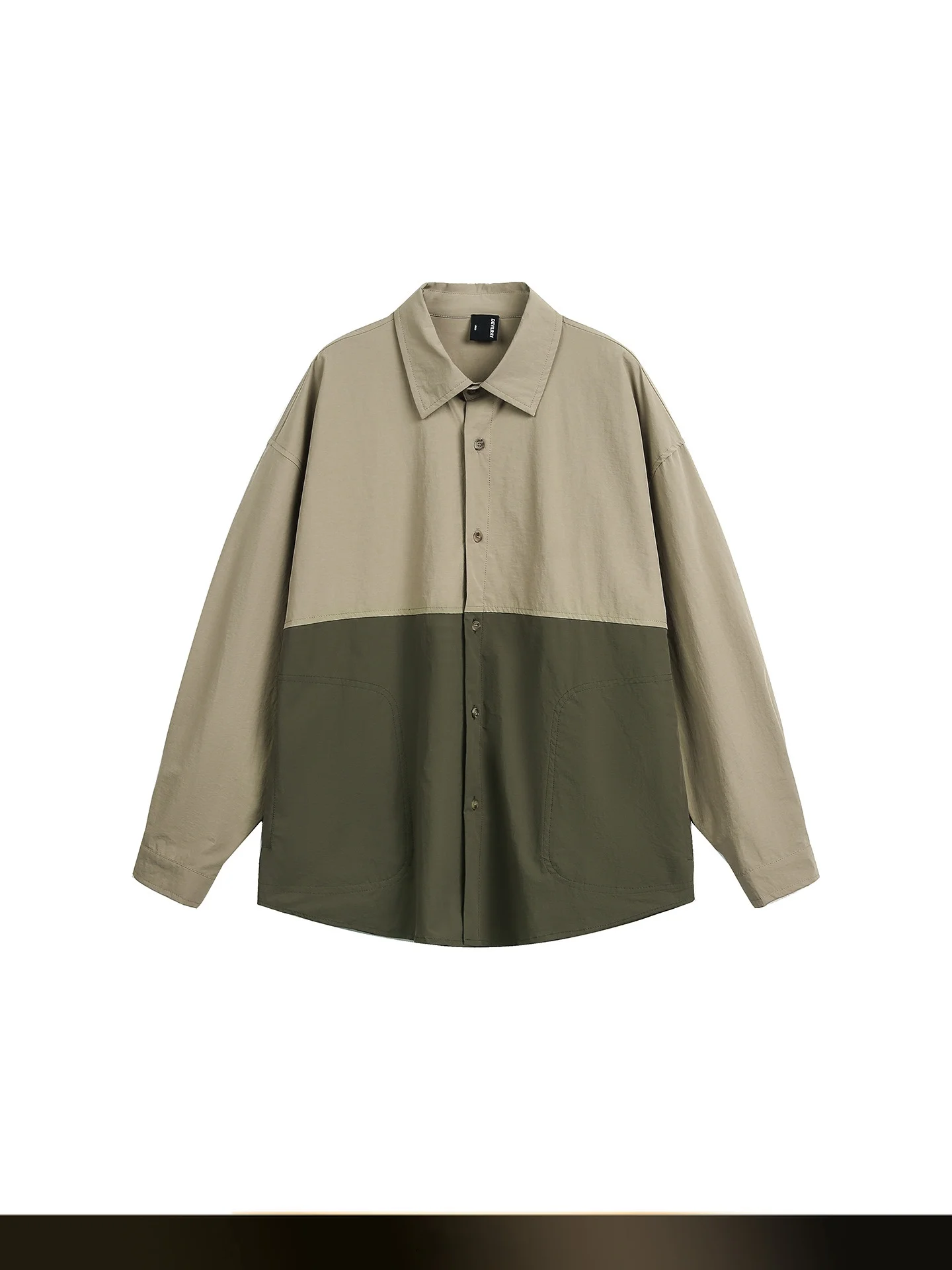 

NTED Mountain Series Men's Qui Dry Casual irt Outdoor Water Resistant Patchwork Autumn Season Versatile Couple's irt Ja...