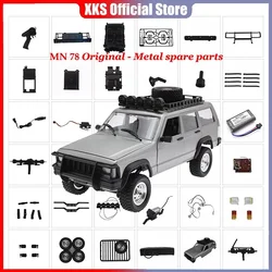 MN MN78 MN-78 RC Modified Upgrade Assembly Climbing Off-road Four-drive Metal Shaft Metal Drive Shaft Wave Box Tire Drive Shaft