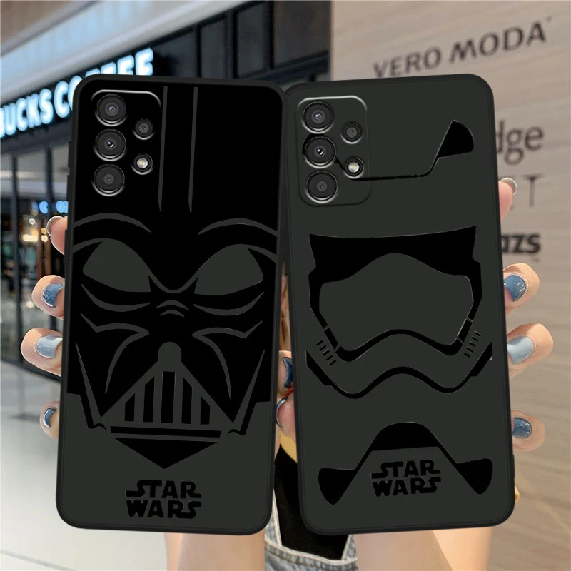 S-tar W-ars Samurai For Samsung A90 A80 A70S A60 A50S A40 A30S A20E A20S A10S Silicone Black Phone Case