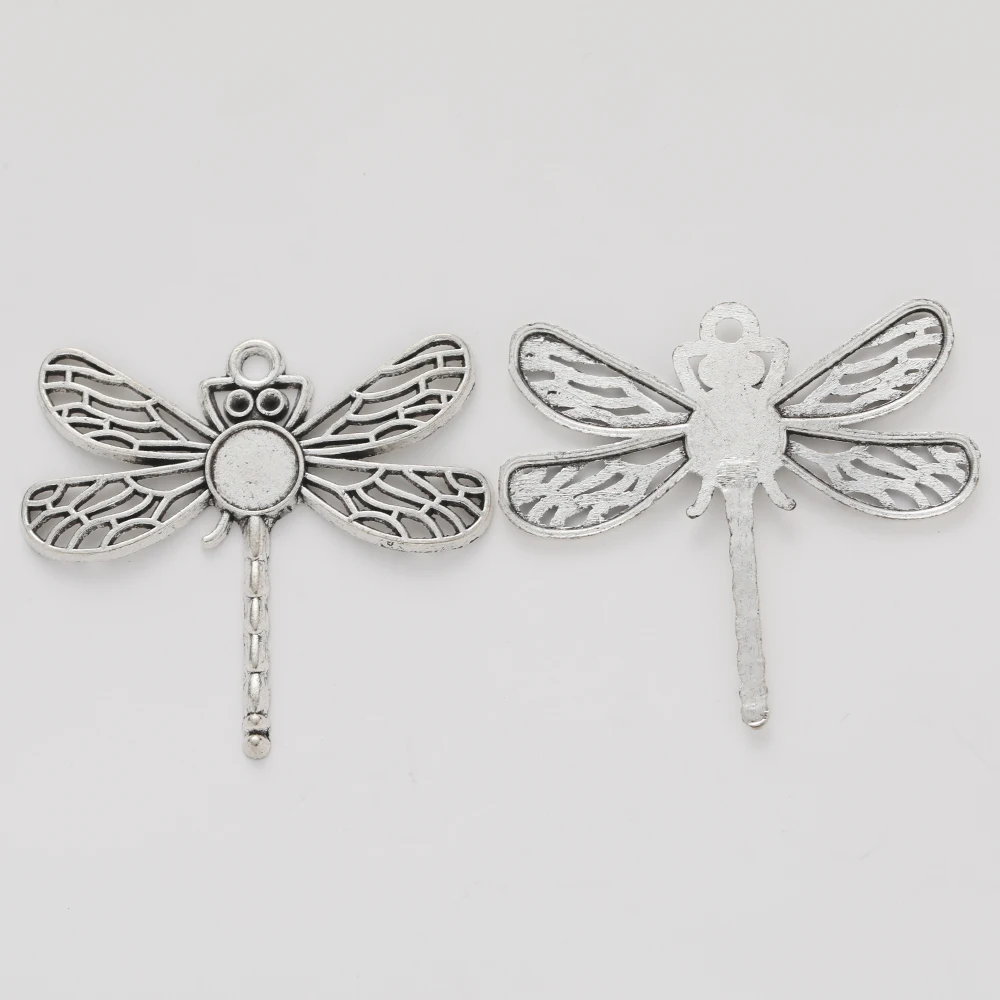 15pieces (dragonfly) vintage zinc alloy charm metal pendant DIY jewelry discovery making accessories173