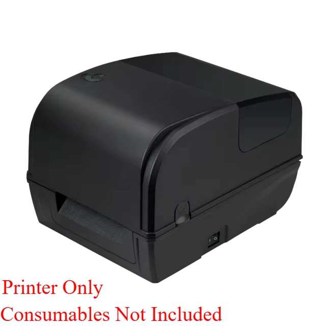 4 Inch Desktop Thermal Transfer Label Printer 203DPI USB+Bluetooth For Industrial Barcodes