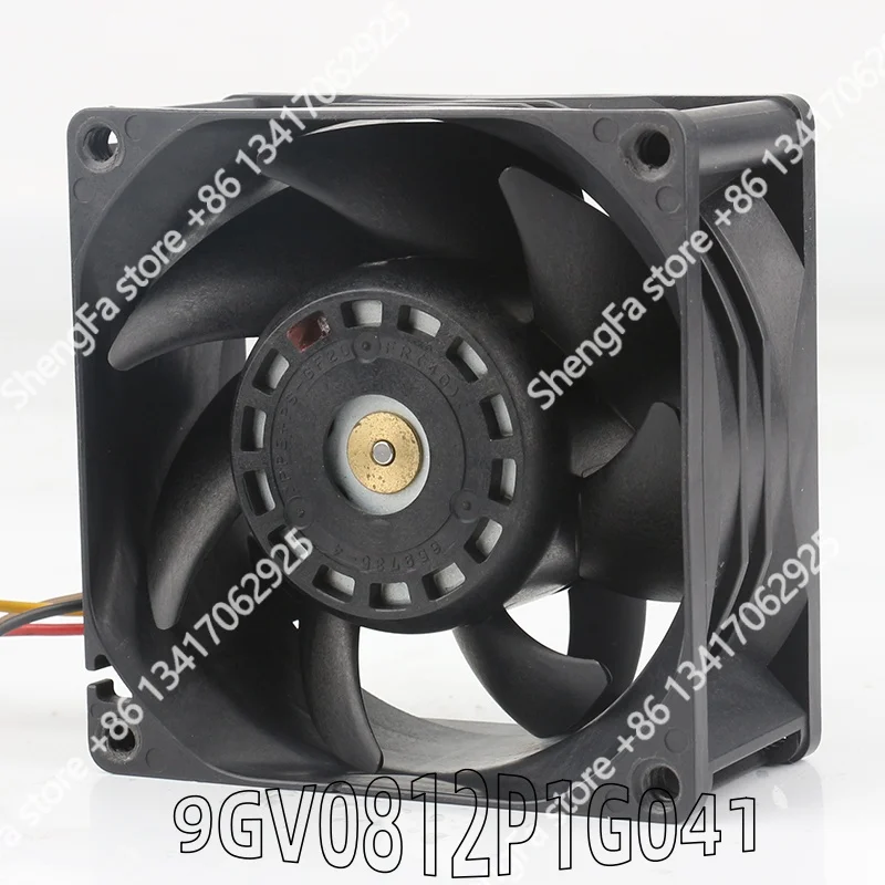 9GV0812P1G041 - Original Sanyo 8038 12V 3.8A 8cm High speed ultra-violent four-wire PWM converter Fan