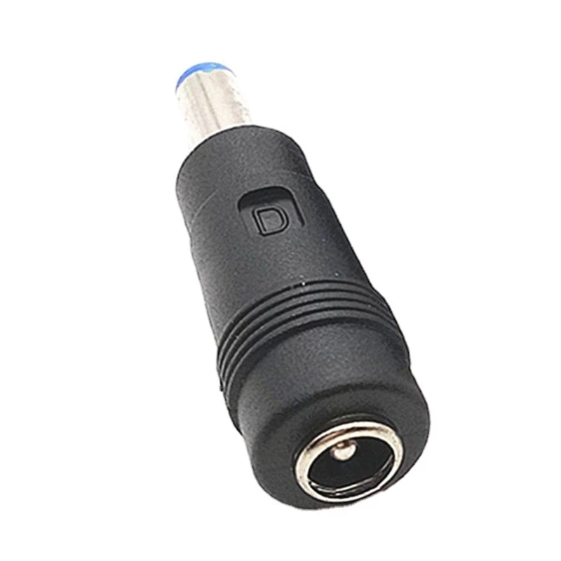 Portable DC5521 Female to DC5.5x2.1mm Male Converter Adapter Power Conversion Head for Various Laptops Brands