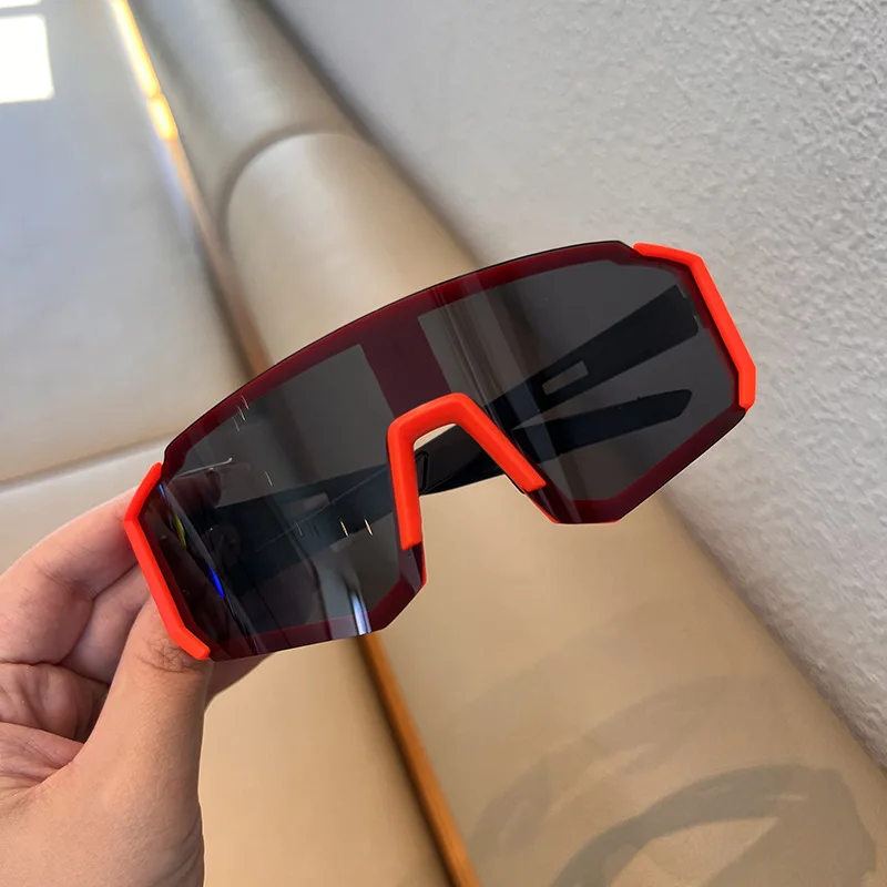 UV Sandproof ขี่จักรยานแว่นตากันแดดกีฬากลางแจ้งยอดนิยม Punk ขนาดใหญ่แว่นตากันลมสกีขี่จักรยานขี่จักรยาน Goggle