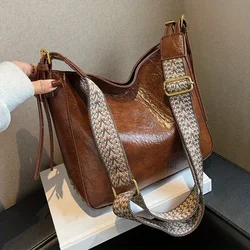 Borsa tote alla moda retrò, borsa a tracolla impermeabile in ecopelle, borsa a tracolla e portamonete versatili alla moda da donna