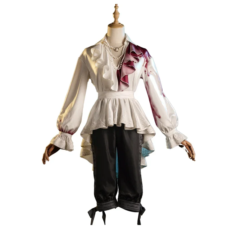 Game Identity V Cosplay Costumes Hunter Joseph Desaulniers Photographer Hangover Skin Cosplay Costume Uniforms Clothes wig shoes