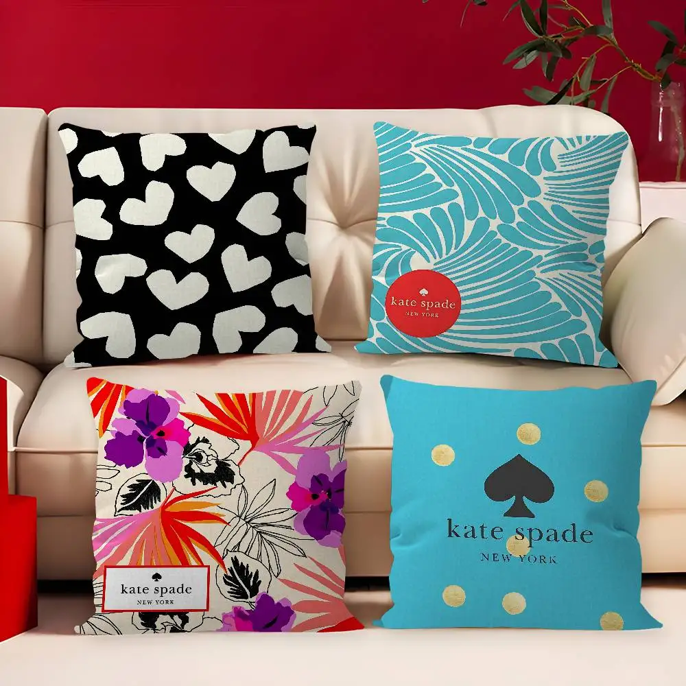 K-Kate Classic S-Spade Flower 45*45cm Cushion Cover Pillow Cover Decor Pillowcase Home Pillowcase for Couch Pillow