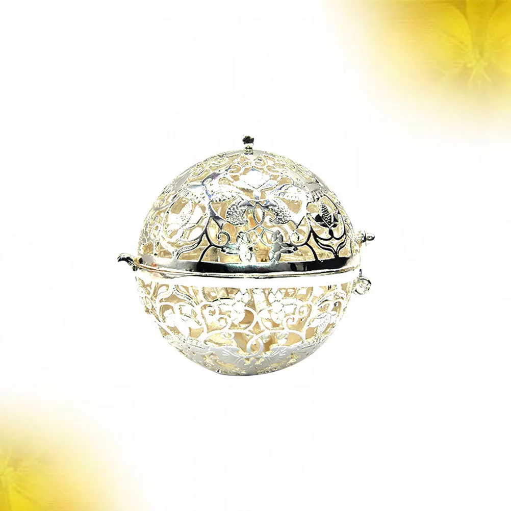 

48 см круглый медный полый шар для ароматерапии, подвесной держатель, открывающийся твердый аромадиффузор, чехол, ожерелье «сделай сам», подарок