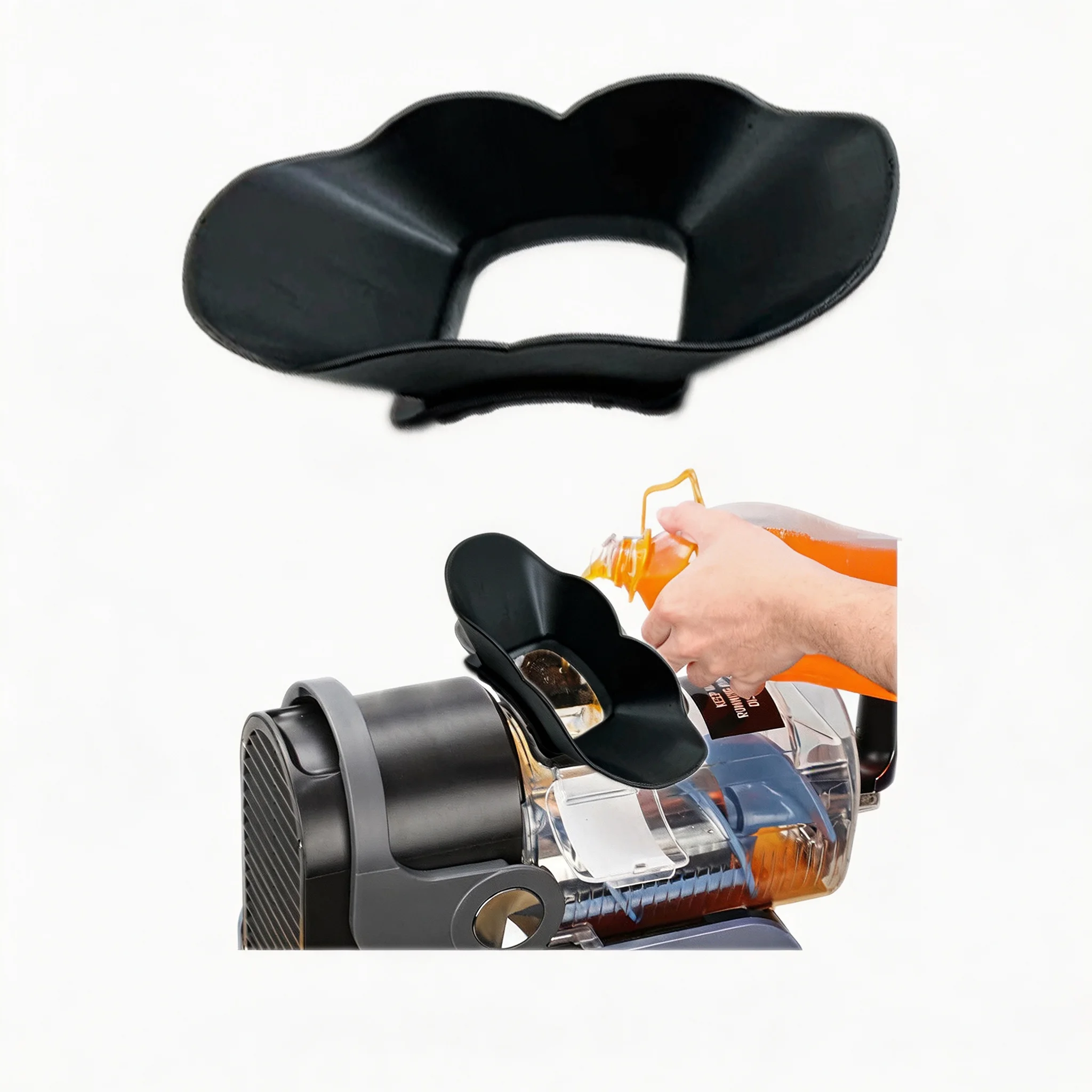 Anti-Splash Flow Hood Compatible with Ninja SLUSHi FS300 FS301 Liquid Guide Cover Pouring Filling Accessory