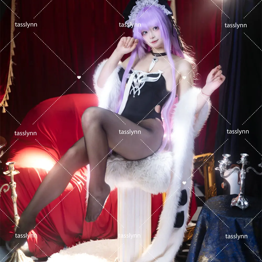 Anime Azur Lane SN Tashkent Cosplay Kostüme SN Tashkent Kleid mit Hut Halloween Kostüme für Frauen
