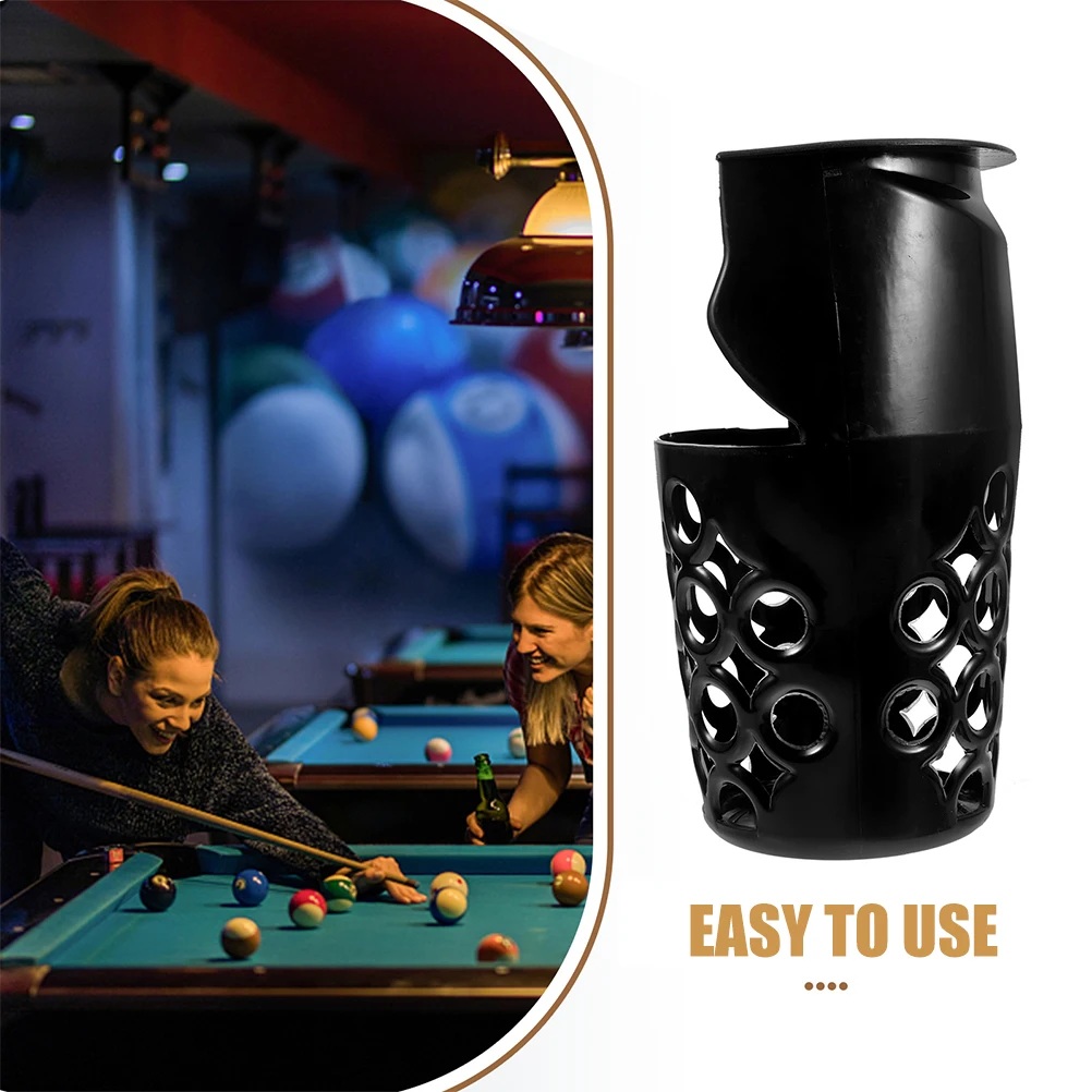 

Sturdy Pp Replacement Billiard Table Pocket Pool Table Storage Holder Drop Ball Container For Sports Venues Durable Plastic