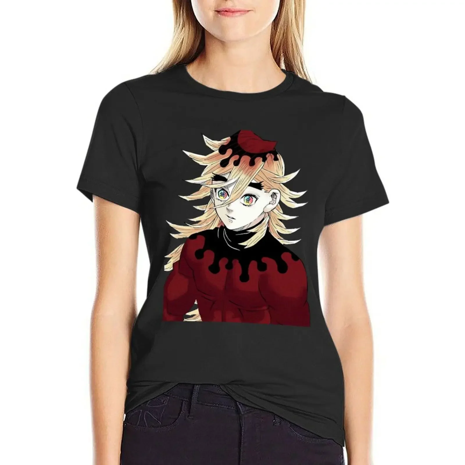 

Doma T-Shirt tees anime clothes plus size tops cotton t shirts Women