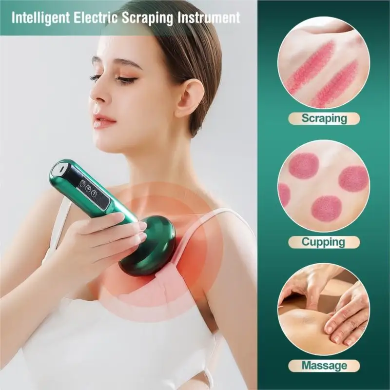 

Electric Vacuum Cupping Massager Suction Therapy Body Anti Cellulite Fat Remove Beauty Health Infrared Guasha Slimming Massage