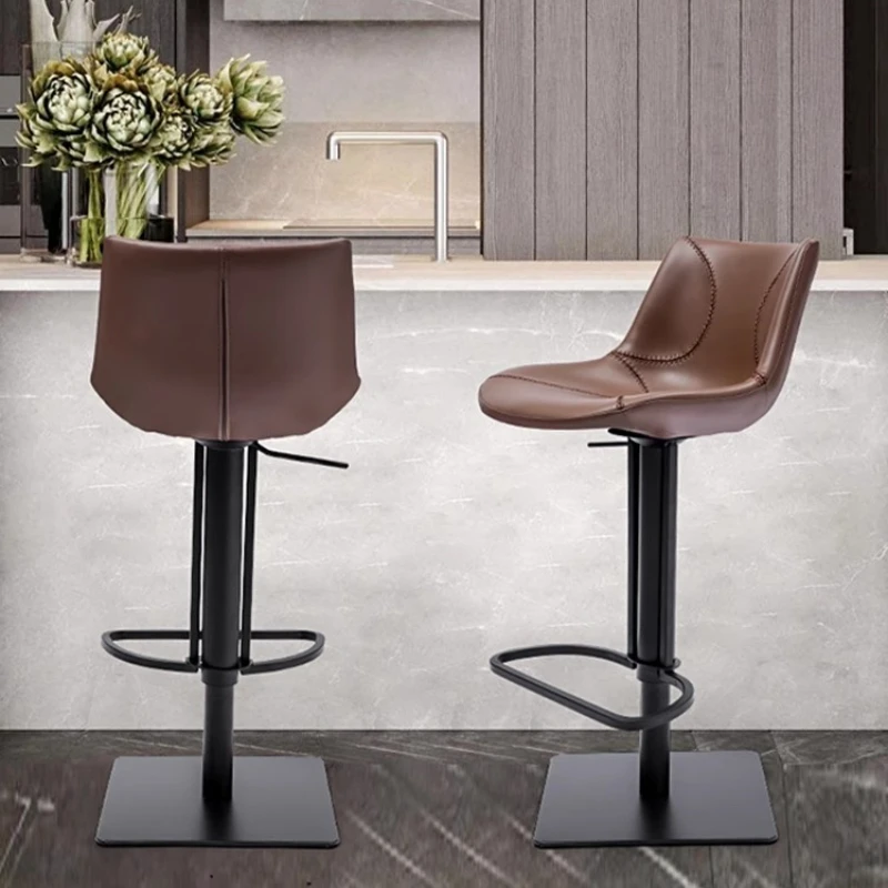 

Удобные барные стулья для чтения, напольные акцентные барные стулья с высокой стойкой, современное качество, дизайнерские табуреты Para Barra, коммерческая мебель