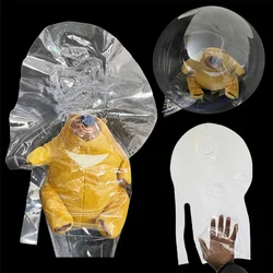 Wide Neck 20cm Transparent Bubble Balloons Stuffed Bear Not Need Balloon Stuffing Machine Anniversary Birthday Gift Bags Toy