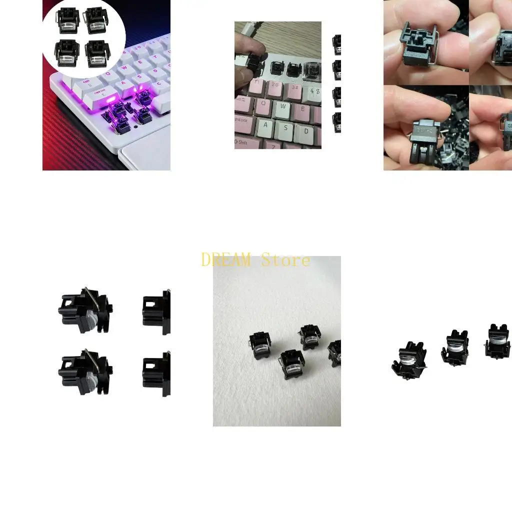 Keyboard Maintenance Switches for Gen 2, 4 Piece Black Analog Opt Switches Best Sale