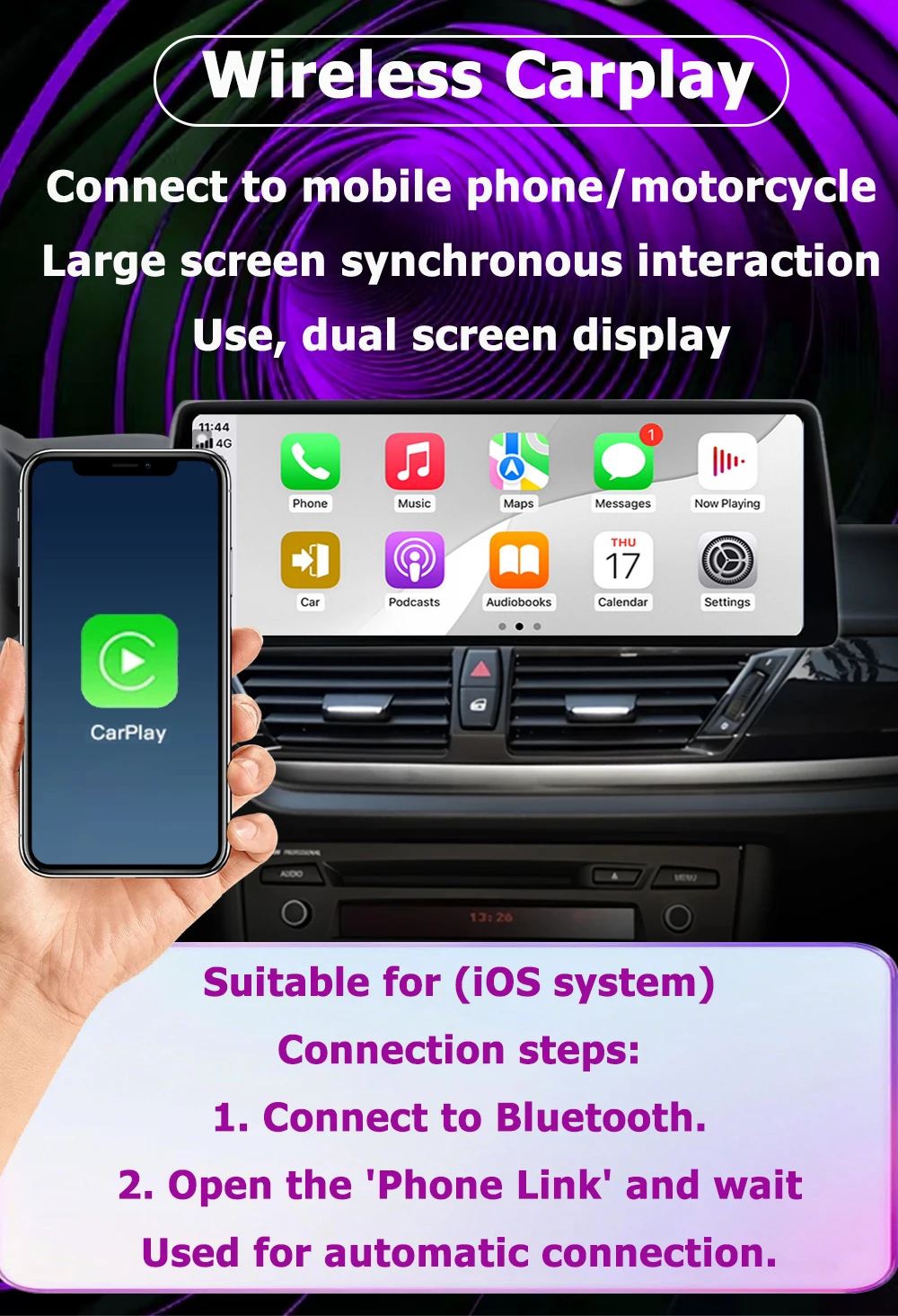 Android 16 RHD For BMW 3/4 series F30 F31 F32 F33 F34 F36 2013-2019 Android Auto Carplay Car Multimedia Car Radio WIFI DSP GPS