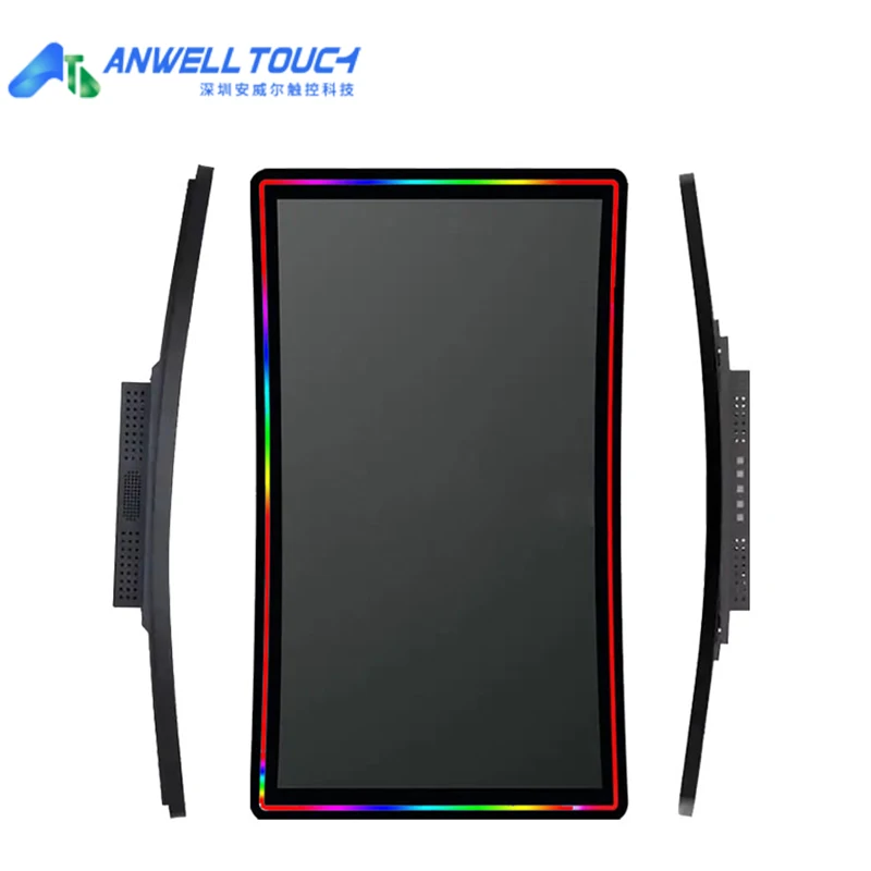 

32-43-дюймовый игровой монитор Firelink Fusion с емкостным сенсорным экраном PCAP, изогнутый дисплей для игровых кабинетов