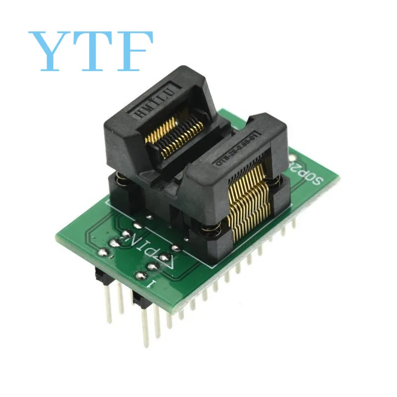 TSSOP28/SSOP28 Narrow Body Programming Socket 0.65mm Pitch OTS-28(28)-0.65-01 Test Socket for arduino