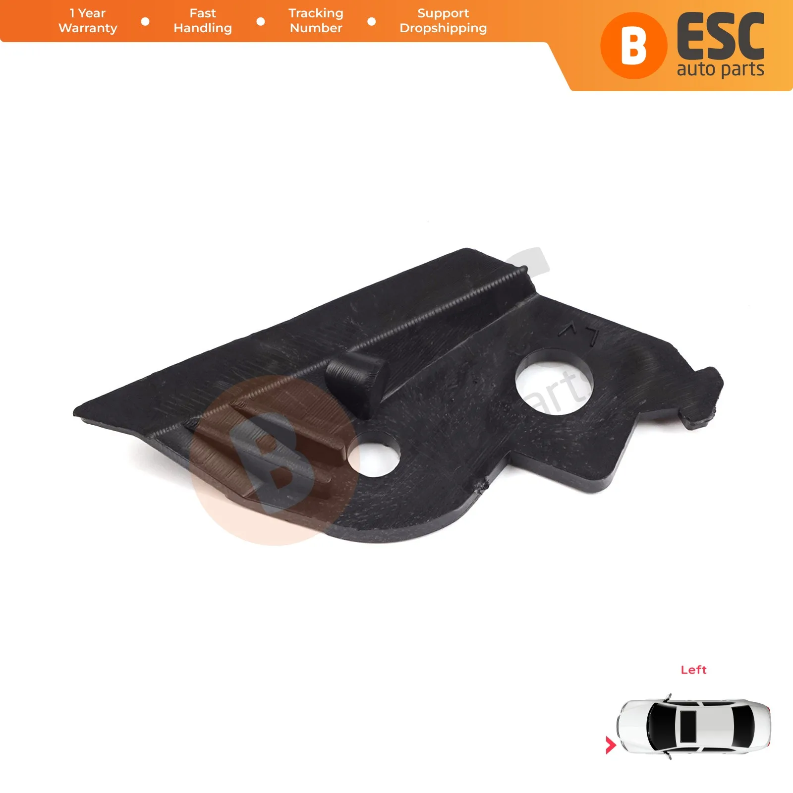 Farol do carro Habitação Reparação Mount Holder, Suporte Tab Clips, Esquerda para Renault Megane MK2 2002-2008, 260604235R, EHL14