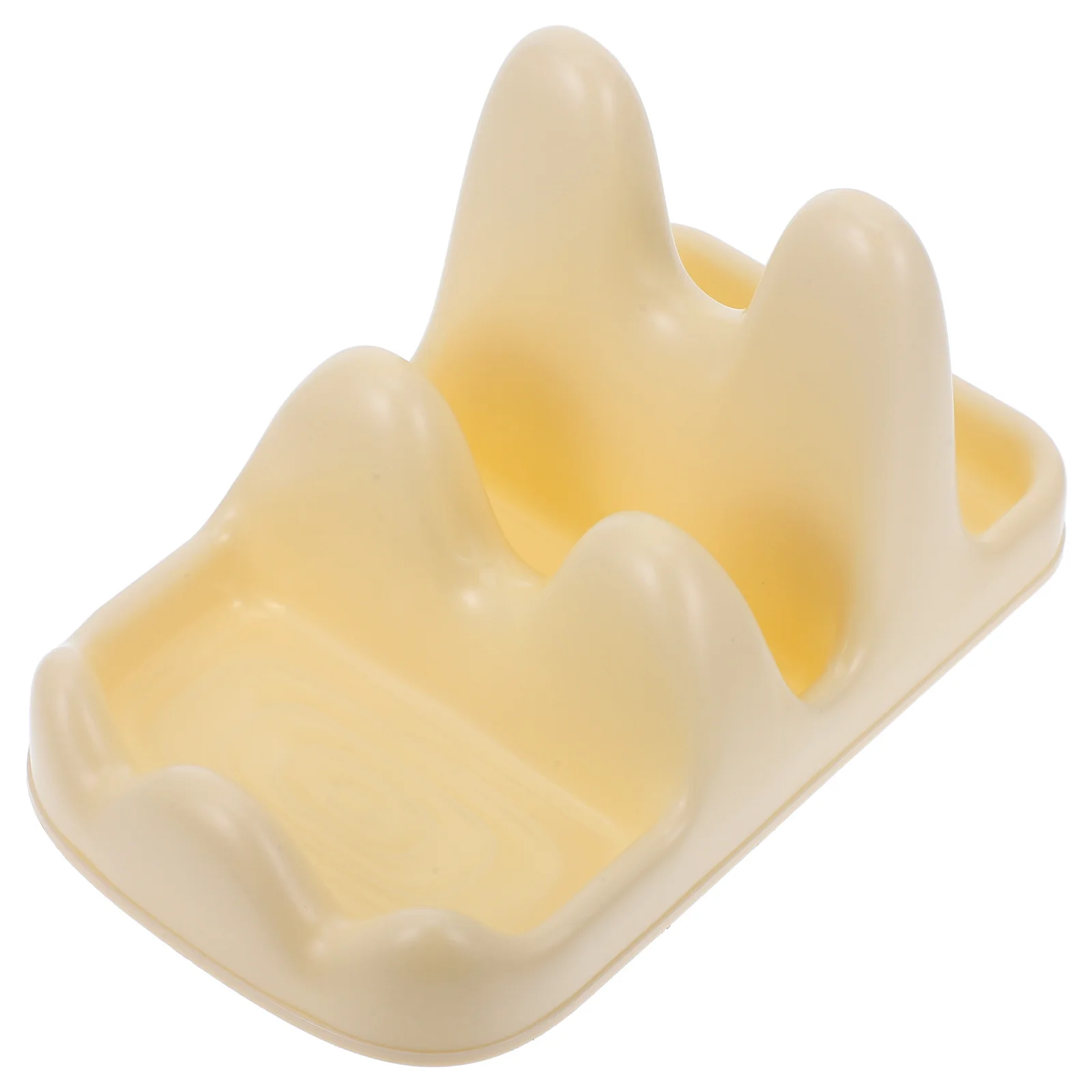 منظم كونترتوب المطبخ لأغطية الوعاء ملاعق شوربة مغرفة حامل متعدد الوظائف أواني تخزين الرف عدم الانزلاق #6