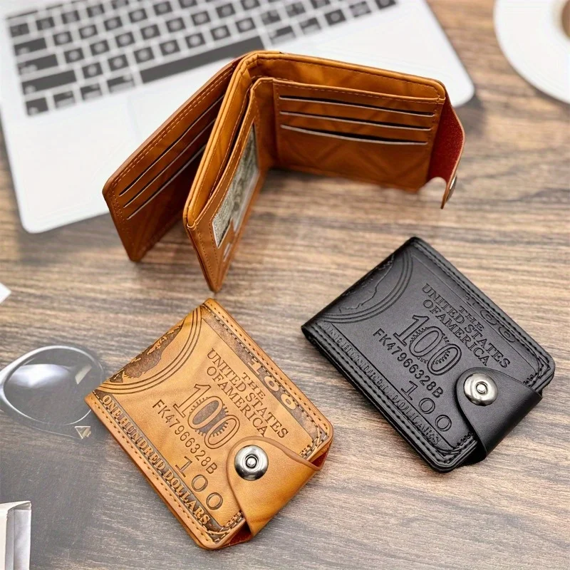 

Slim Dollar Bill Wallet - Unisex RFID Blocking Credit Card Clip, Simple Front Pocket Wallet with Coin/Cash/ID Card Slot